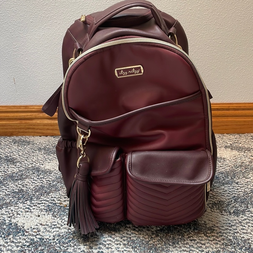 Itzy Ritzy Boss backpack diaper bag